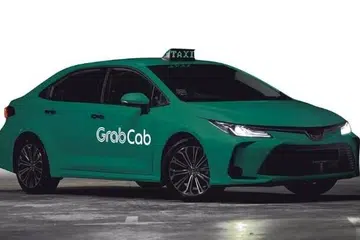 Singapore, Grab, taxi, Toyota Corolla Altis