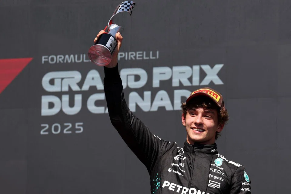 Pelumba termuda Mercedes, Andrea Kimi Antonelli.