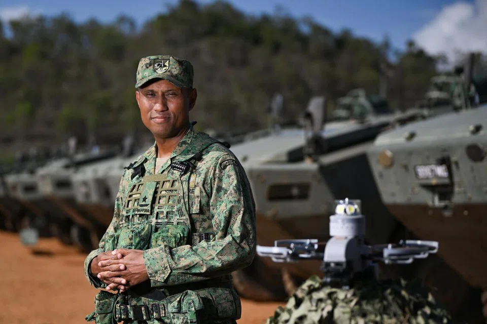 BG Fairoz, Latihan Wallaby, Angkatan Bersenjata Singapura