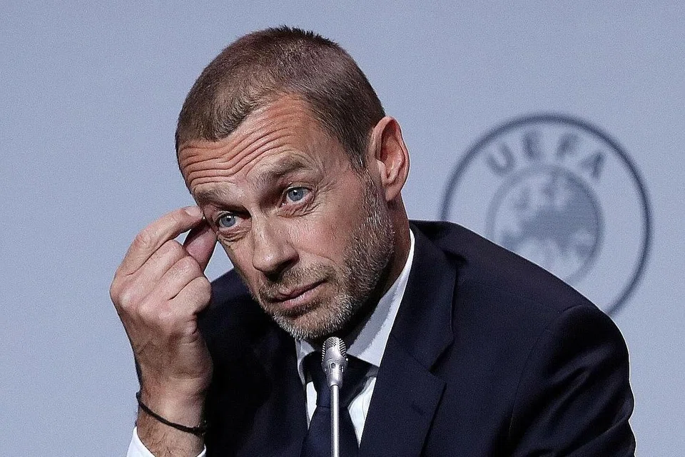 BELUM DITENTUKAN: Presiden Uefa, Aleksander Ceferin menegaskan beliau tidak pernah menetapkan tarikh akhir Liga Juara-Juara musim ini. - Foto REUTERS