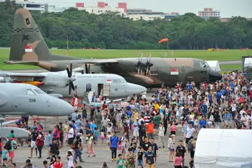 KEMBALI SELEPAS TUJUH TAHUN: Rumah Terbuka RSAF 2023 dijangka menarik sekitar 250,000 pengunjung. 