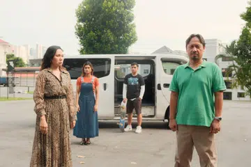 wahyu rahman, telefilem, hari bapa, belaian terakhir, pelakon Haziqah Hashir, Akasyah Daud, Khairul Anwar Salleh