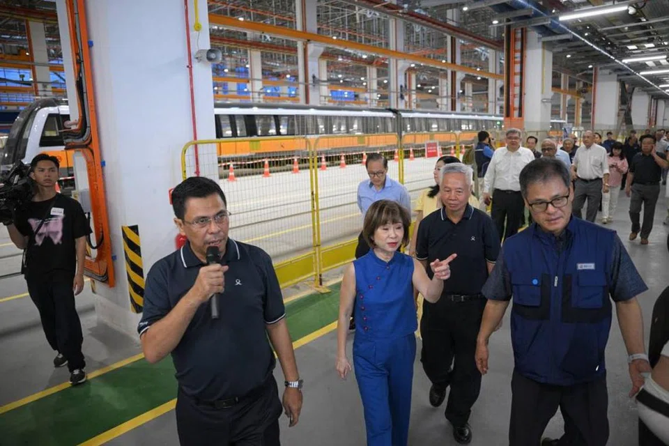 Menteri Negara Kanan (Pengangkutan merangkap Kemampanan dan Sekitaran), Dr Amy Khor, di majlis pembukaan SRTC pada 28 Mac.