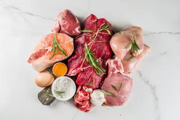Diet karnivor hanya membenarkan pengambilan daging, ayam, telur, ikan, makanan laut, produk tenusu tertentu dan air sementara semua sayur-sayuran, buah-buahan, bijirin, kekacang, biji-bijian dan kacang perlu dielakkan sepenuhnya.