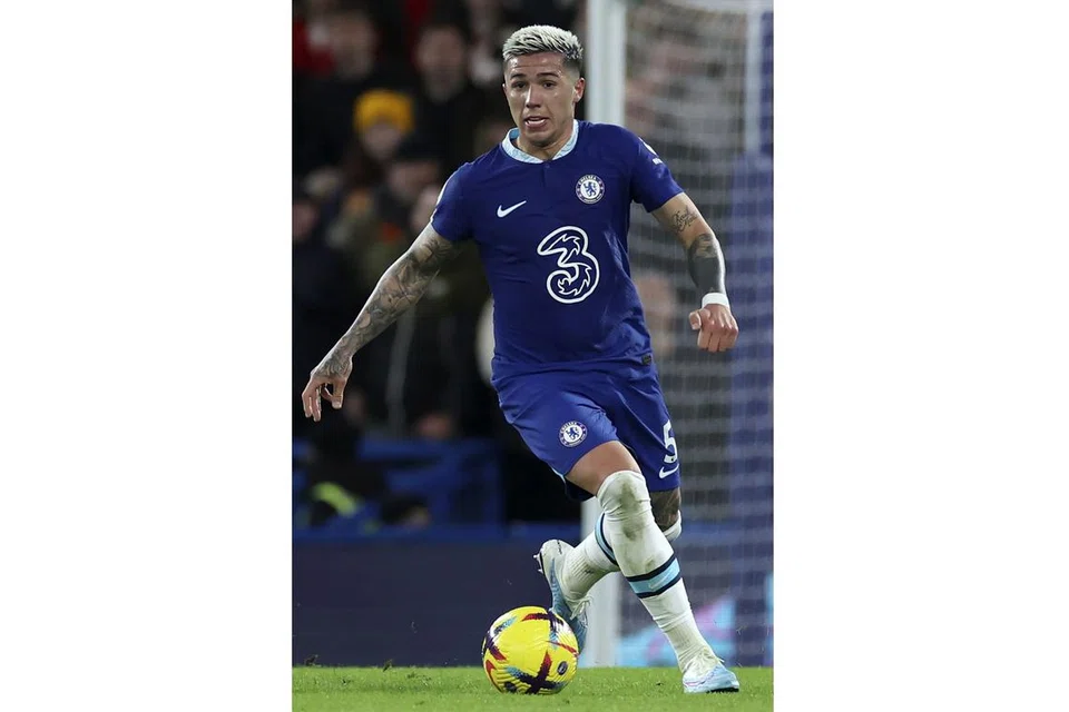 ENZO PEMAIN LENGKAP: Wartawan bola sepak Perancis, Julien Laurens, berkata Fernandez boleh menjadi pemain yang mengubah nasib Chelsea dalam EPL. - Foto EPA-EFE