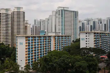 BEKALAN DIGANDA: HDB juga sedang mengkaji cara  memaksimumkan kumpulan flat yang ada di bawah Skim Perumahan Sementara Keibubapaan. 