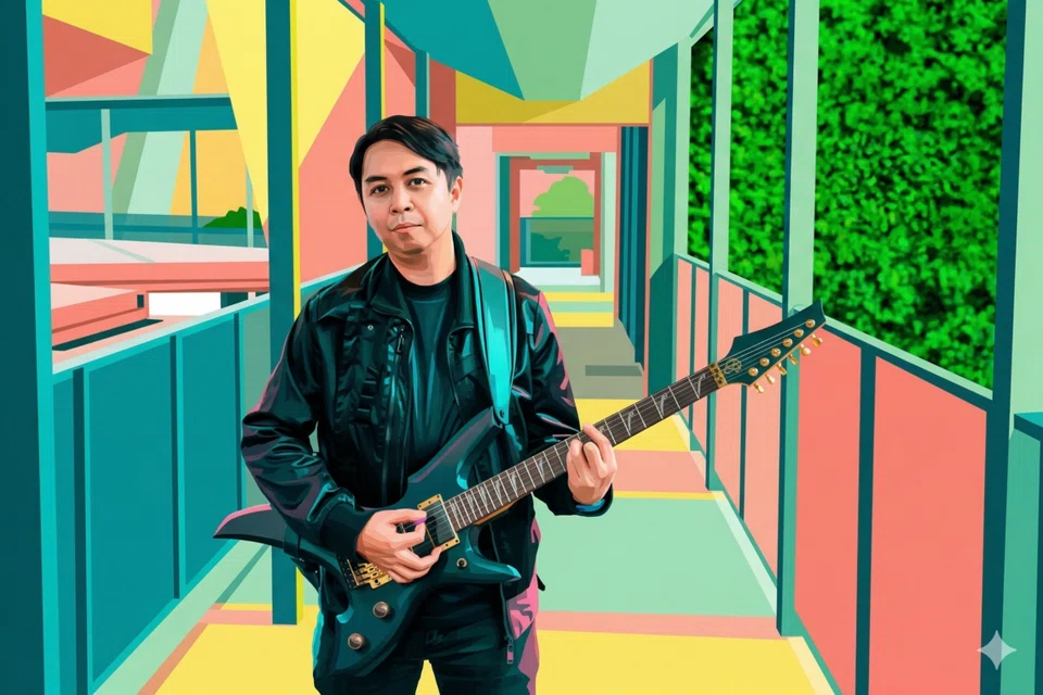 gitar, instrumental, pasaran antarabangsa, Amyr Abadawn