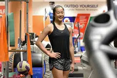 2021 GHAIRAH BAKAL BERAKSI DI PENTAS DUNIA: Sze En menjadi atlet gimnastik kedua Singapura bertanding di Sukan Olimpik. - Foto fail ST