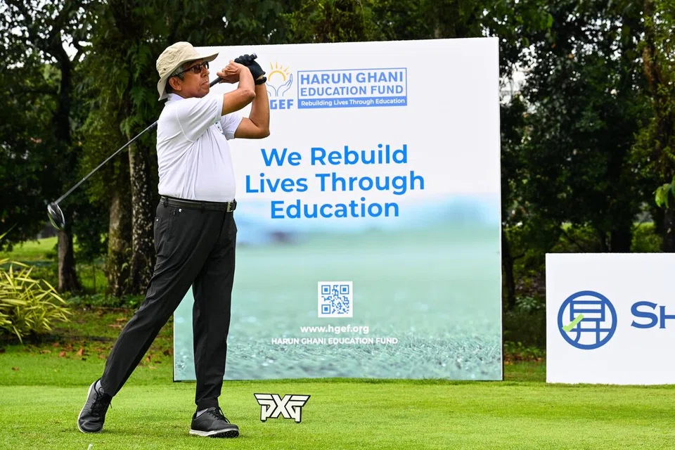 golf amal orchid country club, dana pendidikan harun ghani, yaacob ibrahim 