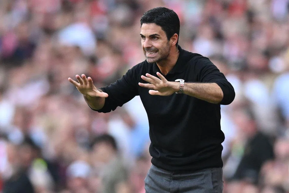 KEKALKAN TUMPUAN: Arteta mahu pemainnya bersikap profesional dan mencapai matlamat merebut tiga mata.