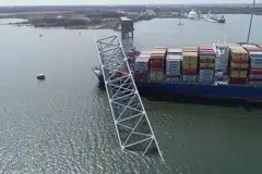Kapal kontena Dali, yang berdaftar di Singapura, telah menjalani pemeriksaan pada Jun 2023. 