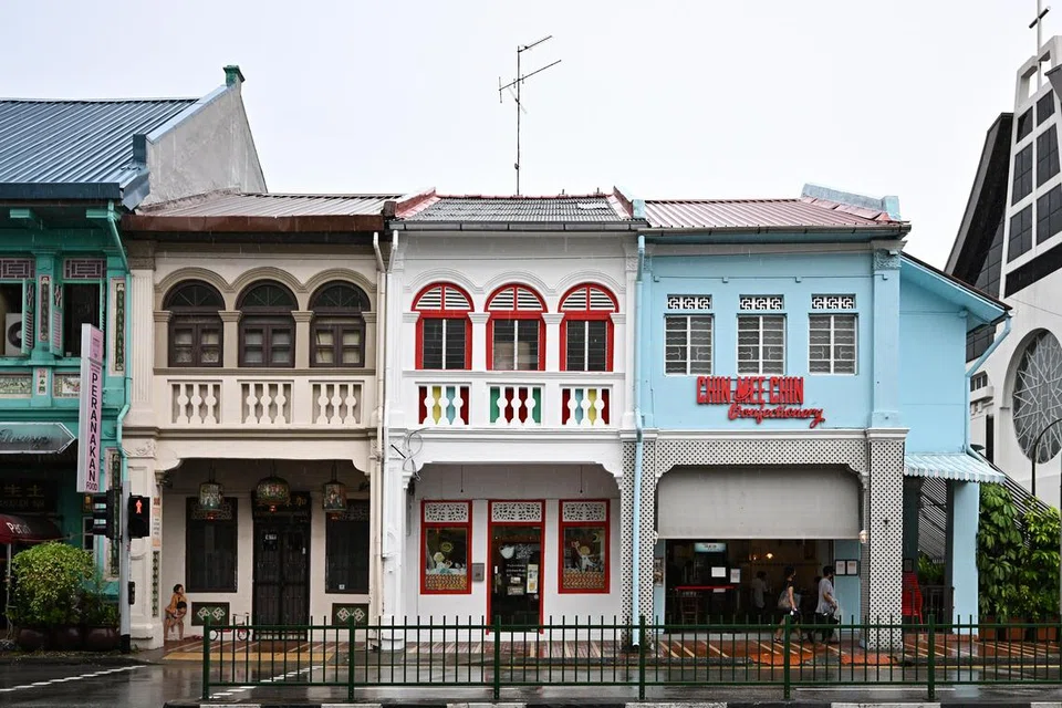 Deretan rumah kedai di kawasan kejiranan Katong-Joo Chiat merupakan antara khazanah warisan yang ingin dilestari dan dirai melalui daya usaha baru kendalian Lembaga Warisan Negara (NHB).