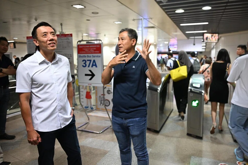 Penumpang, bas ulang-alik, Laluan Circle