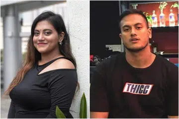 DIBERI AMARAN BERSYARAT: Video rap terbitan pasangan adik-beradik Preeti (kiri) dan Subhas (kanan) telah menarik perhatian ramai kerana dikatakan mengandungi kandungan yang menyinggung perasaan. Mereka diberi amaran bersyarat selama 24 bulan oleh pihak polis hari ini. -Foto FAIL ST, INSTAGRAM SUBHASMUSIC. 