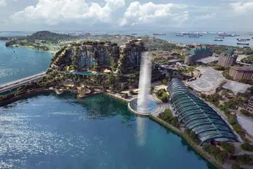 Kompleks gaya hidup tepi pantai di Resorts World Sentosa dijadualkan buka menjelang 2030.