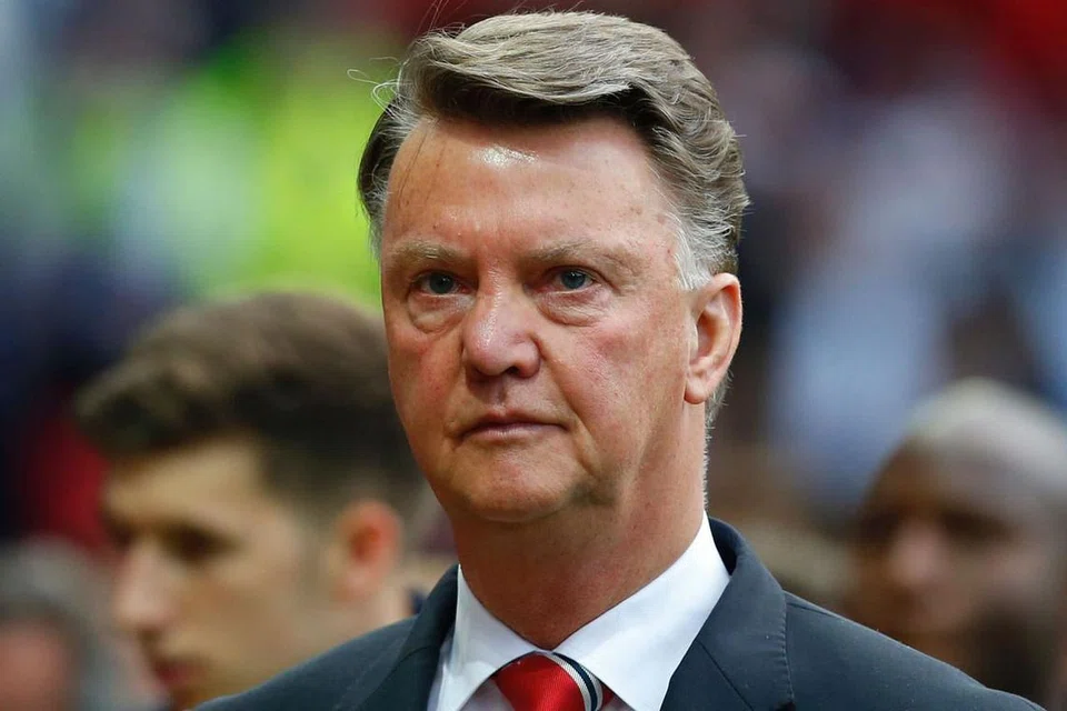 LOUIS VAN GAAL: Baru dipecat dari Manchester United