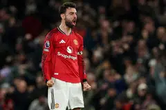 Kreativiti daripada bahagian tengah yang dipaparkan Bruno Fernandes membantu jentera serangan Manchester United.