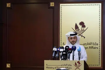 BIDAS ISRAEL: Jurucakap Kementerian Luar Qatar, Encik Majed Al Ansari  menegaskan Encik Benjamin Netanyahu menjadi penghalang usaha perdamaian di Gaza menyusuli rakaman audio Perdana Menteri Israel itu menggelar Qatar sebagai ‘bermasalah’ bocor.