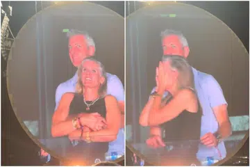 Sebuah video tular yang sedang beredar dalam talian memaparkan rakaman sepasang individu sedang berdiri dan wajah mereka ditayangkan pada skrin besar semasa konsert di Stadium Gillette, Foxborough, pada 16 Julai.