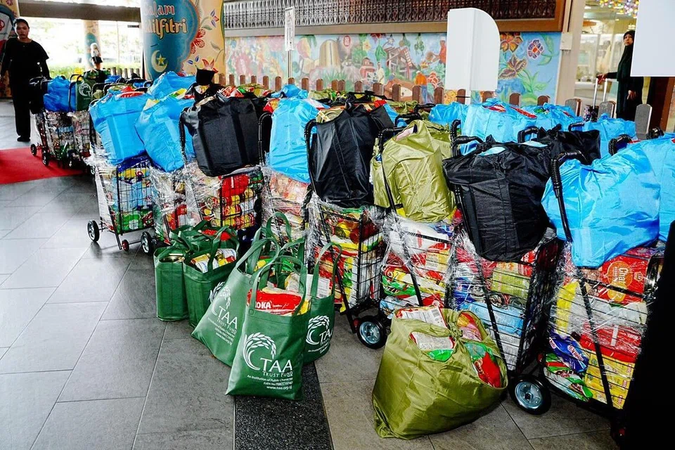 TAA, agih habuan Raya, rekod tertinggi $1.77 juta, keluarga kurang mampu, Sinar Ramadan