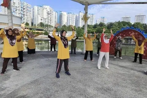 qigong, kejiranan, gaya hidup sihat, Zhenghua Greenridge