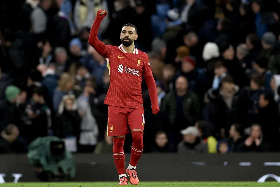 Penyerang Liverpool, Mohamed Salah, meraikan gol beliau dalam kemenangan 2-0 Liverpool ke atas Manchester City pada 24 Februari. Salah bermain dengan cemerlang musim kali ini, dan sudah terlibat sama dalam 40 gol buat Liverpool sejauh ini.