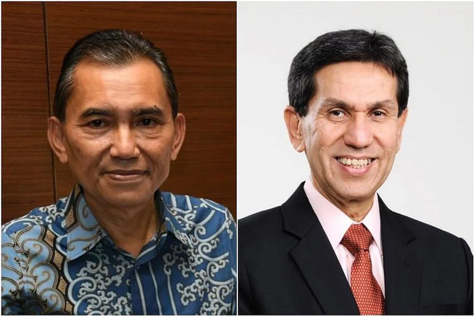 Encik Mohamed Sa'at Abdul Rahman (kiri) akan mengambil alih daripada Encik Mohammad Alami Musa (kanan) pada 7 Ogos.