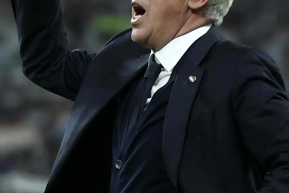 Pengurus Real Madrid, Carlo Ancelotti.