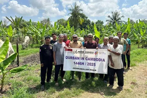 Muhd Zuhaili Services, Kemboja, ibadah korban