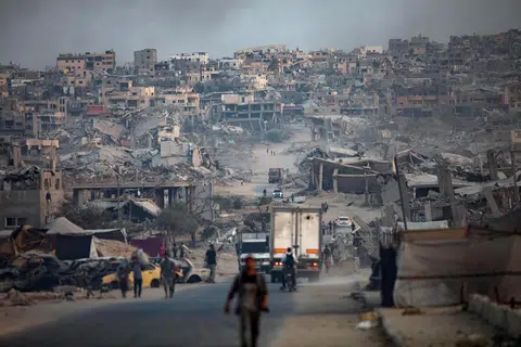 kem pelarian khan younis, gaza