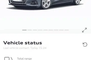 PAPARAN MAKLUMAT: Pemilik kereta Audi kini boleh mendapatkan pelbagai maklumat tanpa memasuki kereta. - Foto AUDI