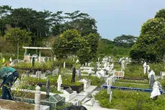 Suasana di Pusara Aman