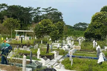 Suasana di Pusara Aman