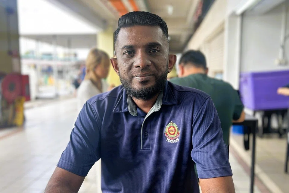 Pemandu teksi Johor Bahru, Encik K. Bala Ganapathy, 44 tahun.