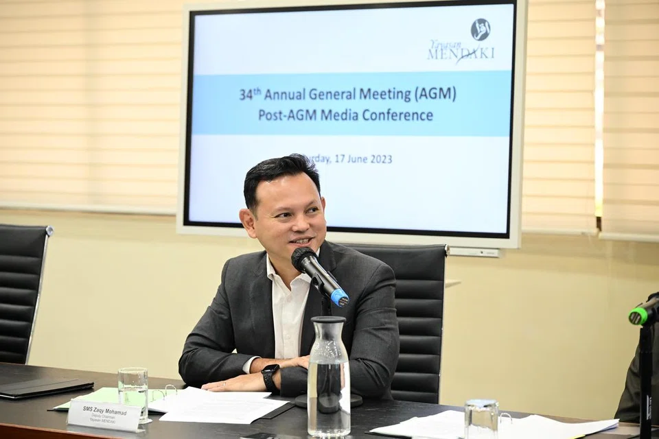 BERI KEMAS KINI: Encik Zaqy Mohamad, dalam satu sidang media selepas Mesyuarat Agung Tahunan (AGM) Ke-34 Mendaki pada Sabtu berkata program-program Mendaki kini lebih disertai kerana ia lebih dekat dengan masyarakat.
