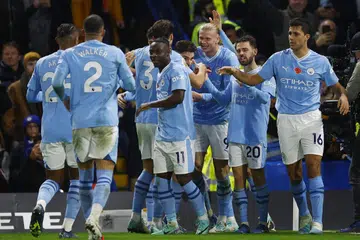 KEKALKAN REKOD: Barisan serangan Manchester City kelihatan mengancam dengan menjaringkan lebih daripada dua gol dalam lima perlawanan terakhir mereka, dan akan berusaha mengekalkan prestasi baik mereka apabila menerima kunjungan Liverpool.