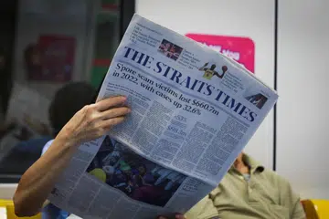 tinjauan, kepercayaan, berita, Singapura