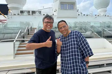 Suhaimi Yusof dan Ustaz Hannan akan menemui penumpang dalam ‘Cruise Healing’ BH.