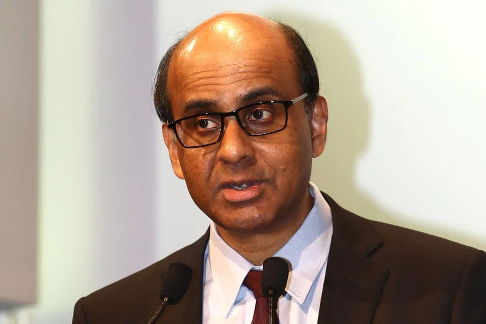 ENCIK THARMAN: Memberi gambaran tentang masa depan Singapura daripada pelbagai aspek.