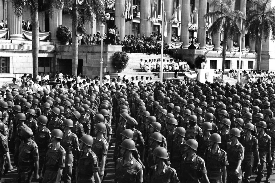 Perbarisan Hari Kebangsaan, NDP 1966, SG60
