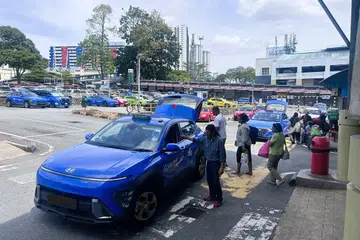 Teksi rentas sempadan, Johor, S’pura