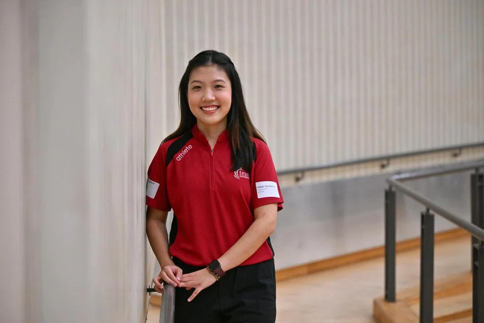 Penembak Fernel Tan  salah seorang daripada 12 atlet yang menerima Biasiswa Sarjana Muda spexEducation.