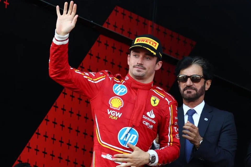 Pemandu Ferrari, Charles Leclerc, di tangga ketiga kejohanan pemandu dengan 235 mata. 