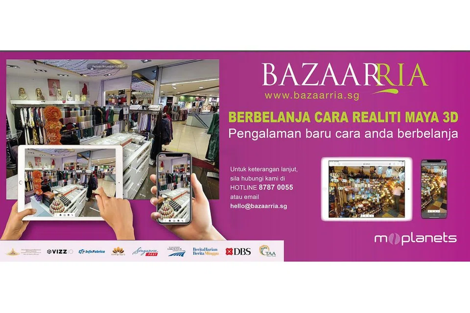 PERMUDAH PERNIAGAAN: Singpost dan BazaarRia menjalin kerjasama mempermudah keperluan hantaran barangan bagi peniaga yang menyertai bazar online itu. - Foto BAZAARRIA