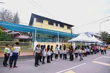 PUSAT TAHFIZ DIBAKAR: Gambar Pusat Tahfiz Darul Quran Ittifaqiyah selepas tragedi kebakaran yang berlaku pada 14 September 2017.