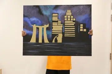 Rumah Budak Lelaki Singapura, NYAA, lukisan, luahan rasa