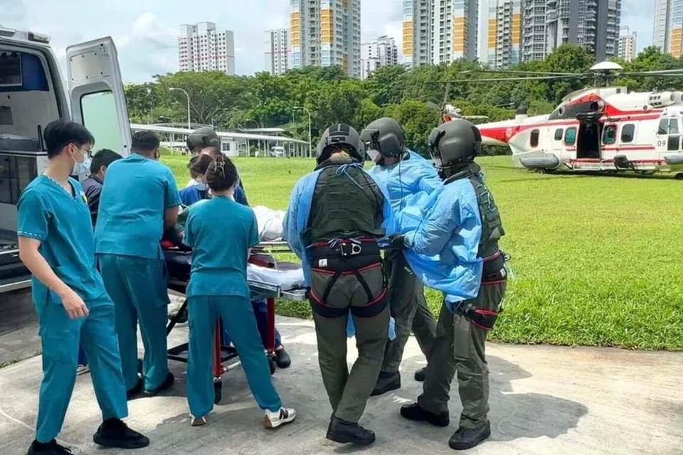 helikopter, H225M, Medium Lift, Rescue 10, RSAF