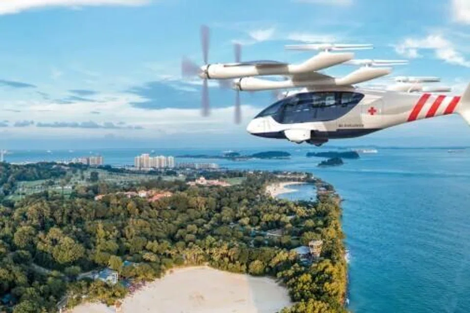 pesawat (eVTOL), Vertical Aerospace, perubatan kecemasan, geran