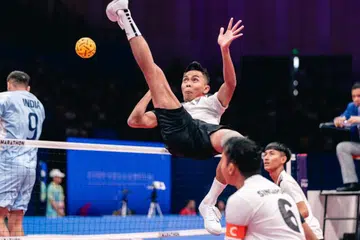 TIDAK DIIKTIRAF: Persekutuan Sepak Takraw Antarabangsa memutuskan untuk menamatkan keahlian antarabangsa Persekutuan Sepak Takraw Singapura berikutan satu mesyuarat jawatankuasa eksekutif pertubuhan dunia itu di Kuala Lumpur pada November.
