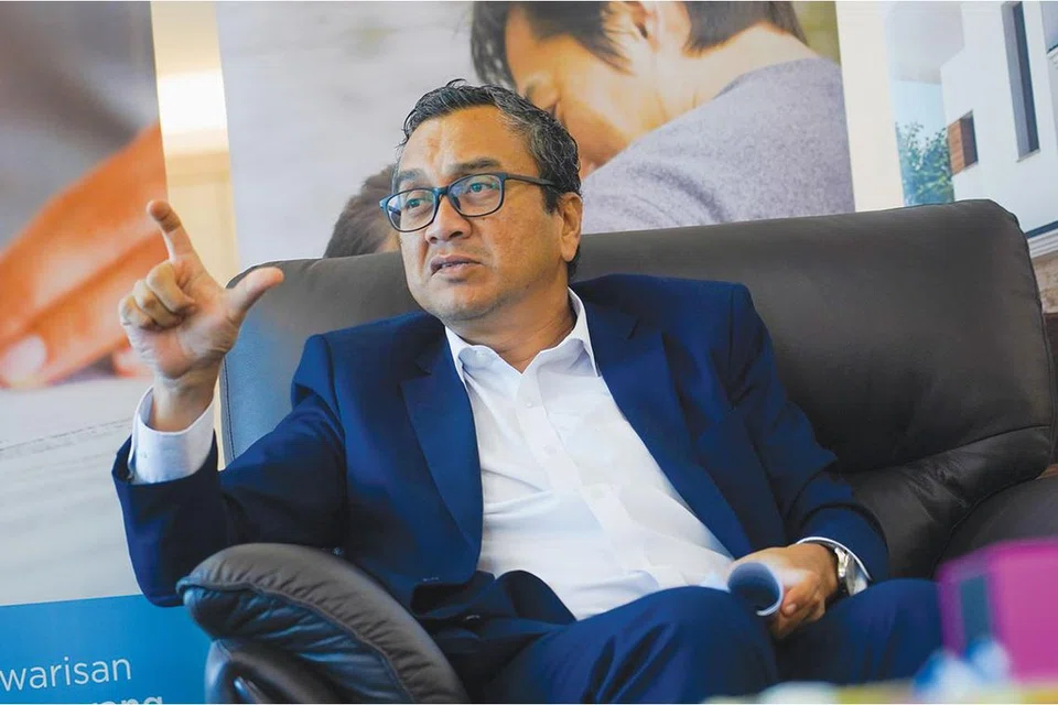 Pengarah Urusan Kumpulan AmanahRaya, Encik Ahmad Feizal Sulaiman Khan.